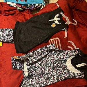 Girl’s new with tags 3 piece active set.
